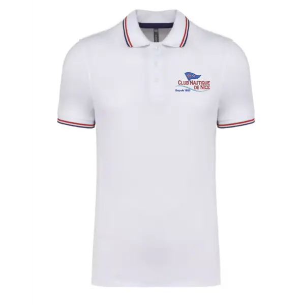K250 - Polo maille piquée  homme Couleur Bleu Taille S